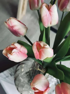 Tulipaner Silke look– Flere farver