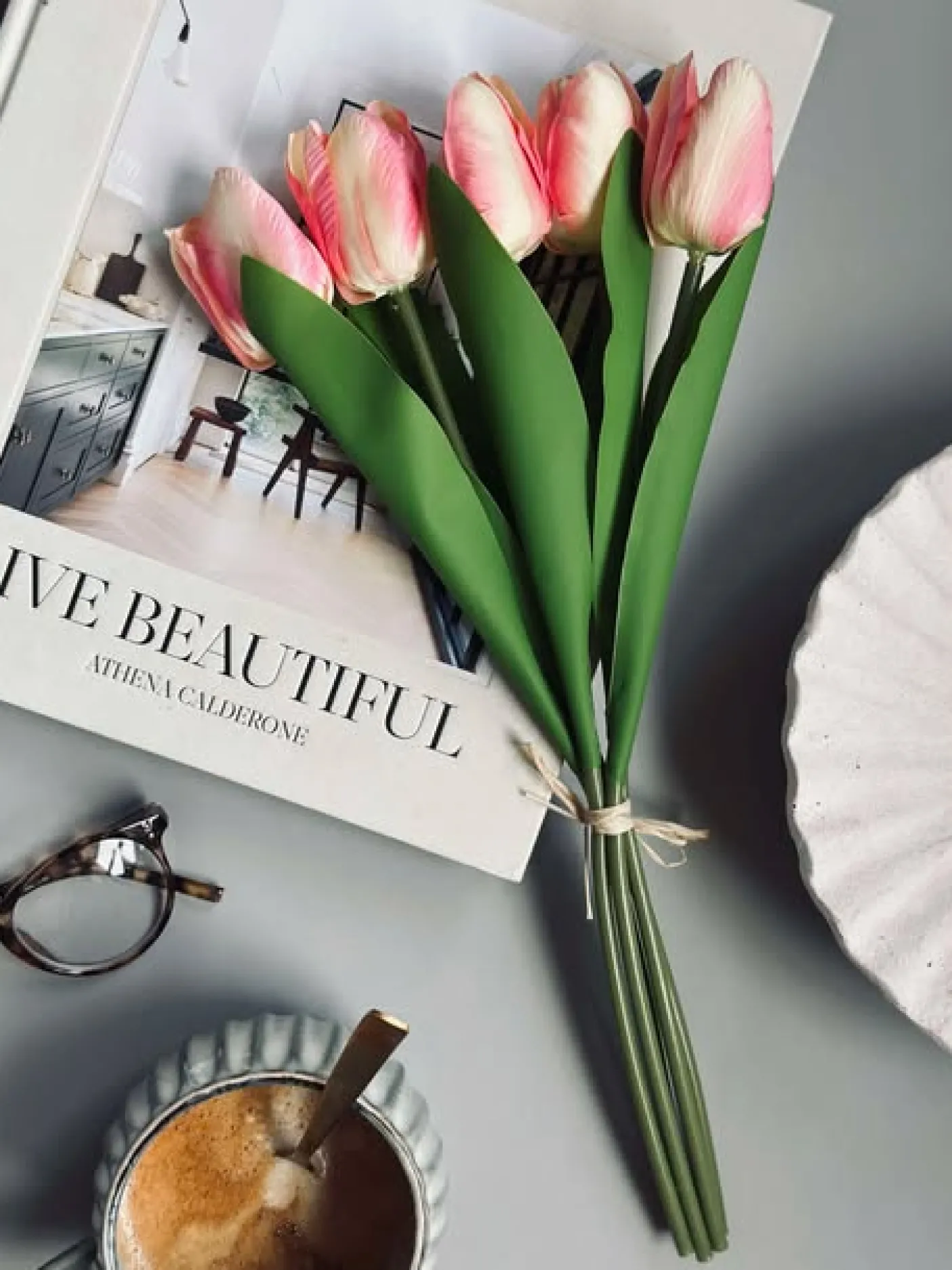 Tulipaner Silke look– Flere farver