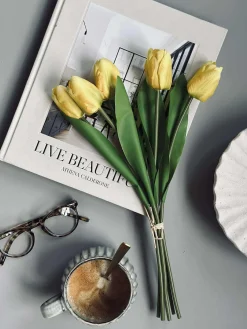 Tulipaner Silke look– Flere farver