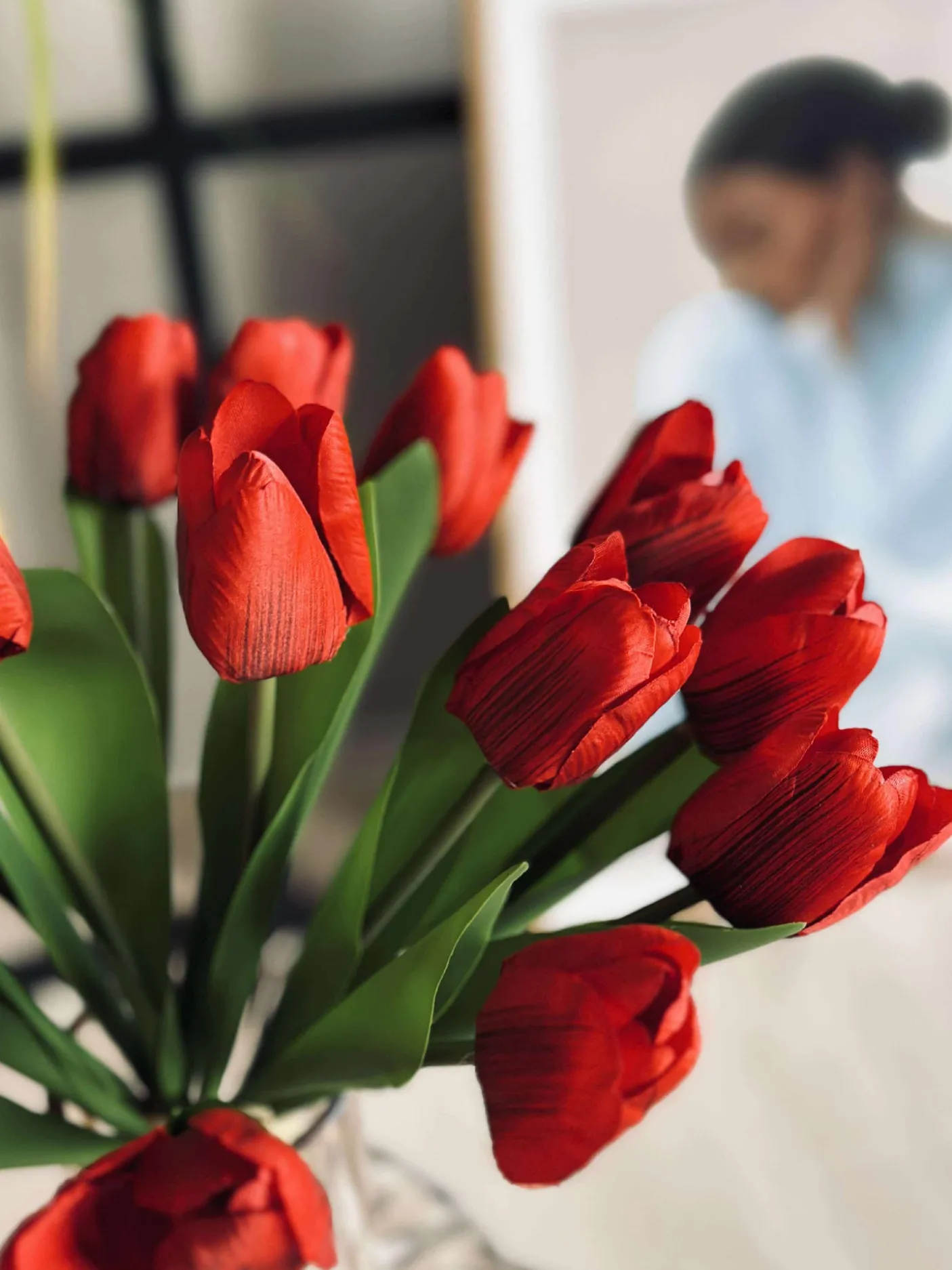 Tulipaner Silke look– Flere farver