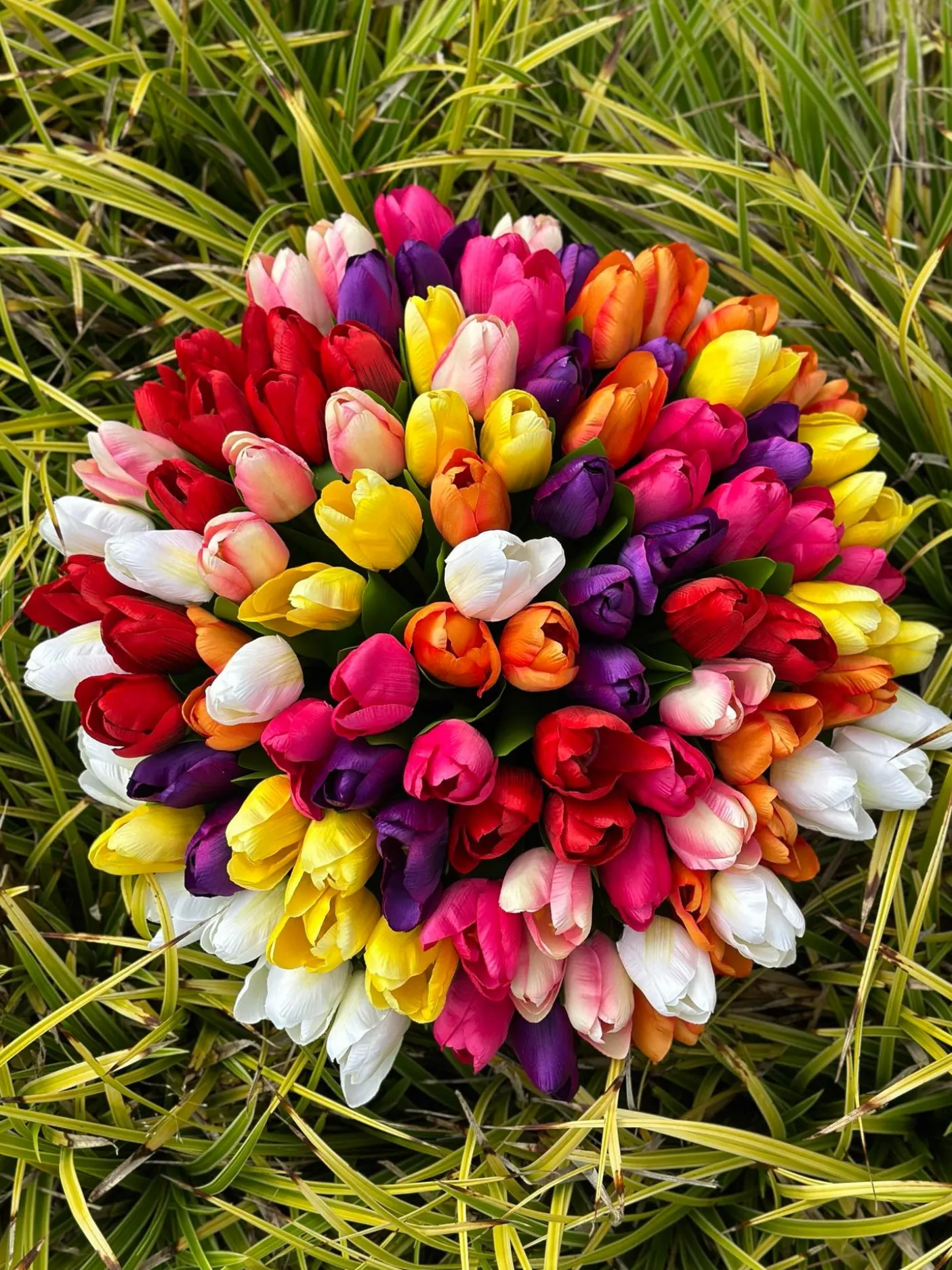 Tulipaner Silke look– Flere farver