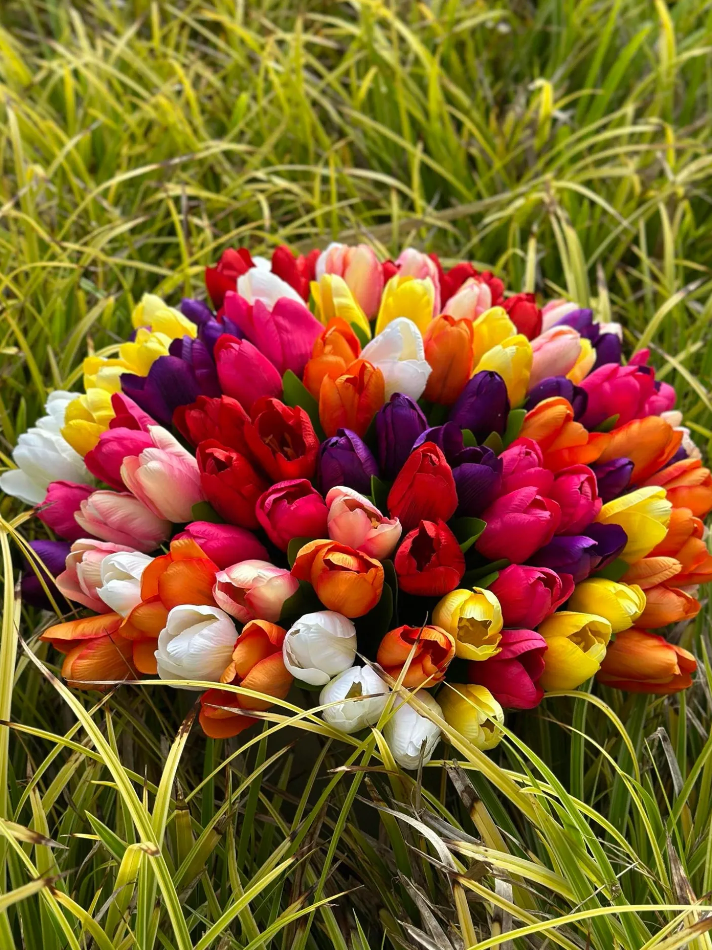 Tulipaner Silke look– Flere farver