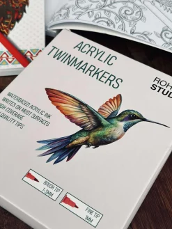 Tusser - Akryl Twinmarkers 36 stk.