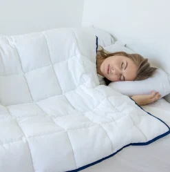 Tyngdedyne 140x200, 7kg - hvid