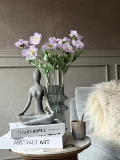 Valmue stilk 62 cm - Lilla