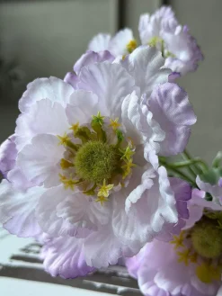 Valmue stilk 62 cm - Lilla