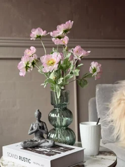 Valmue stilk 62 cm - Rosa