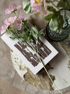 Valmue stilk 62 cm - Rosa