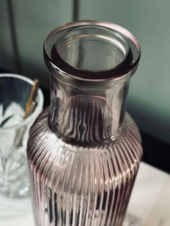 Vandflaske med korkprop – Rose 1 ltr.