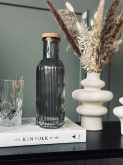 Vandflaske med korkprop – Stone 1 ltr.