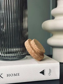 Vandflaske med korkprop – Stone 1 ltr.