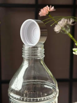 Vandflaske med metallåg - 1000ml.