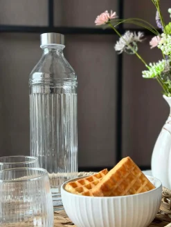 Vandflaske med metallåg - 1000ml.