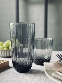 Vandglas Sanna grey 345 ml.