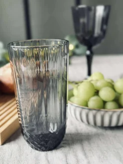 Vandglas Sanna grey 345 ml.