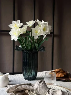 Vase - Mundblæst glas