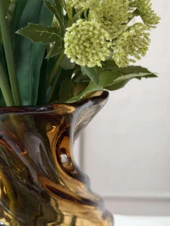 Vase - Mundblæst glas