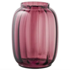 Vase bordeaux - Mundblæst glas