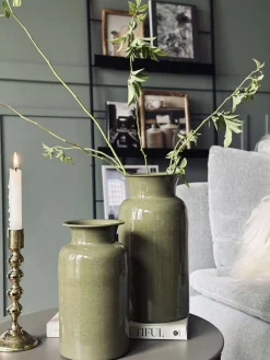 Vase Grøn - Flere størrelser