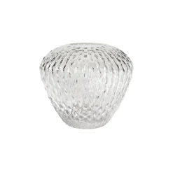 Vase med mønster - Clear