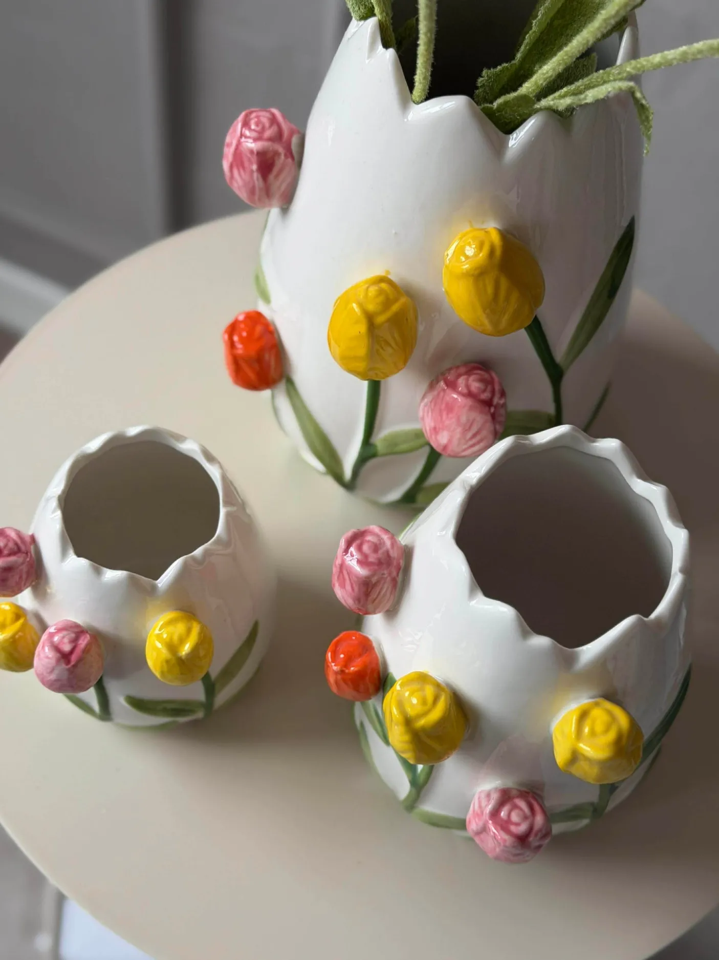 Vase med tulipaner - Flere størrelser