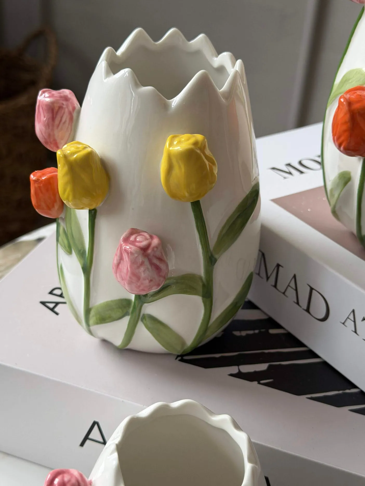 Vase med tulipaner - Flere størrelser