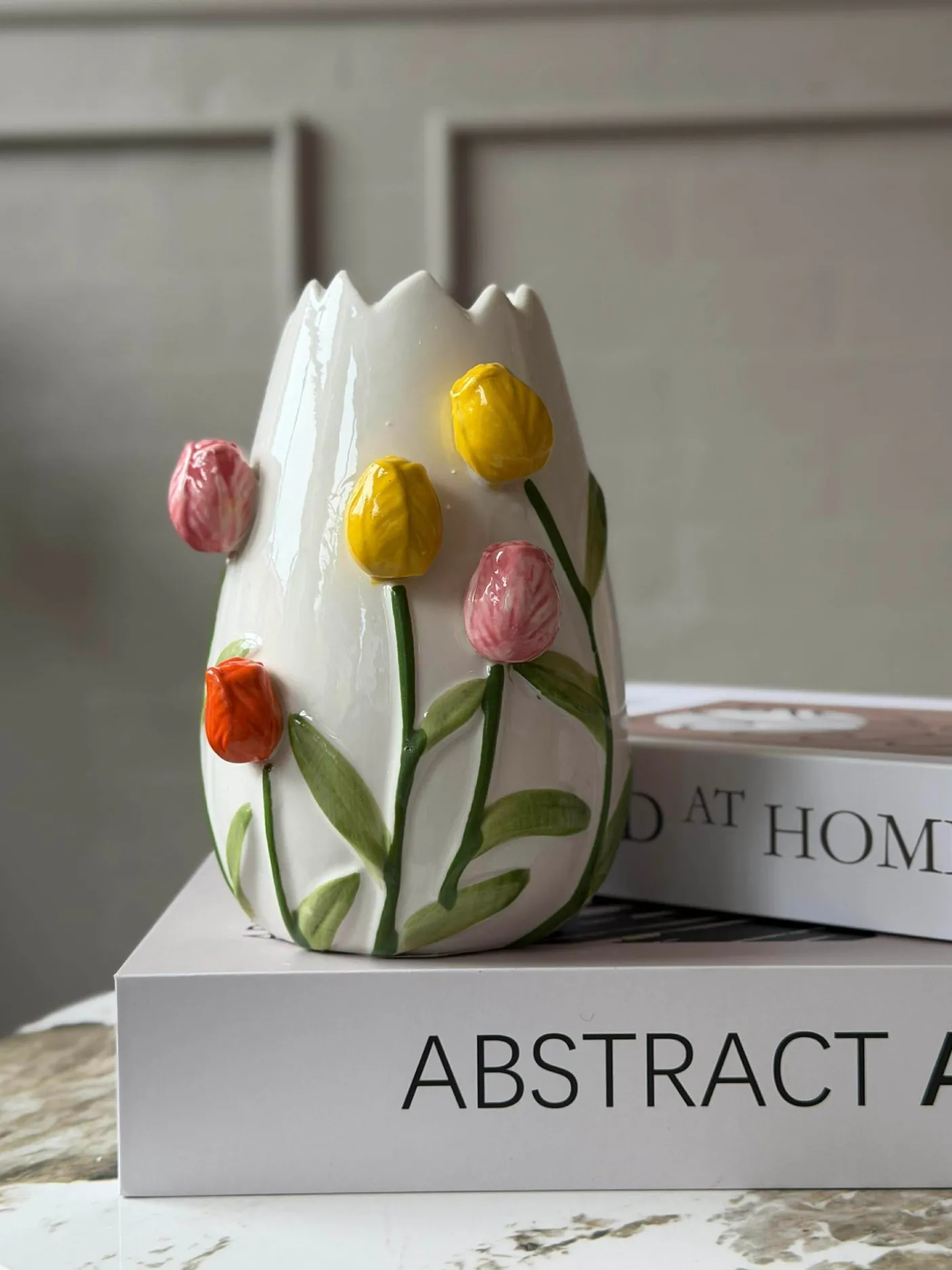 Vase med tulipaner - Flere størrelser