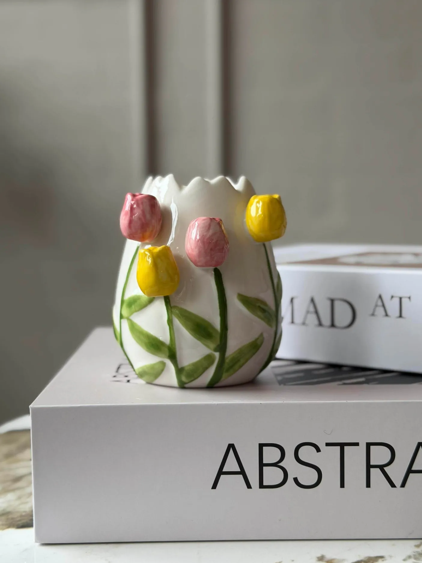 Vase med tulipaner - Flere størrelser