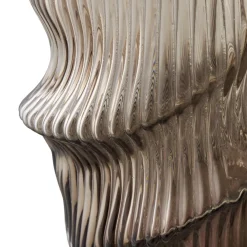 Vase riflet - Mundblæst glas