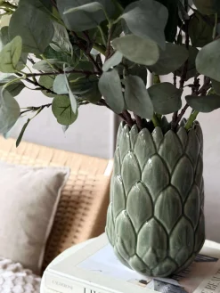 Vase stentøj - Grøn