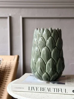 Vase stentøj - Grøn