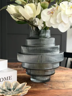 Vase Tornado Grå - Flere størrelser