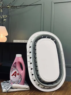 Vasketøjskurv - Foldbar