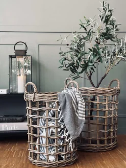 Vasketøjskurve - Sæt med 2 stk.