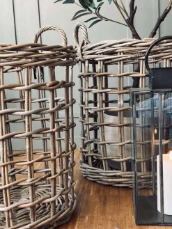 Vasketøjskurve - Sæt med 2 stk.