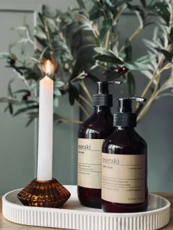 Vendbar Lysestage - Amber gylden