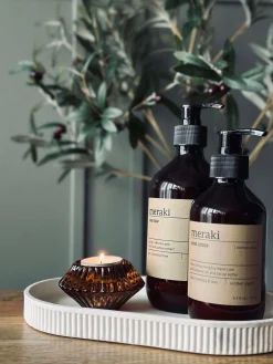 Vendbar Lysestage - Amber gylden