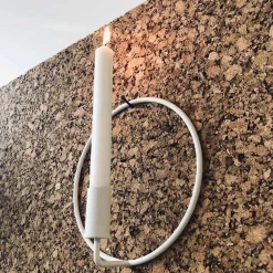 VIAMAJA Cirkel stage – Hvid – Ø 20 cm