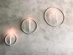 VIAMAJA Cirkel stage – Hvid – Ø 30 cm