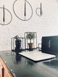 VIAMAJA Cirkel stage – Sort – Ø 30 cm