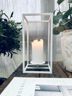 VIAMAJA Cube stage til bloklys - Stor – Hvid