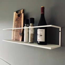 VIAMAJA hylder - White deluxe - Sæt af 2 hylder