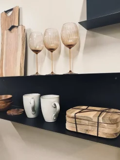 VIAMAJA kombi hylde – Sort 90cm