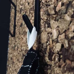 VIAMAJA Line hook - Sort 15 cm