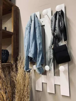 VIAMAJA Luksus Knagrække – Hvid