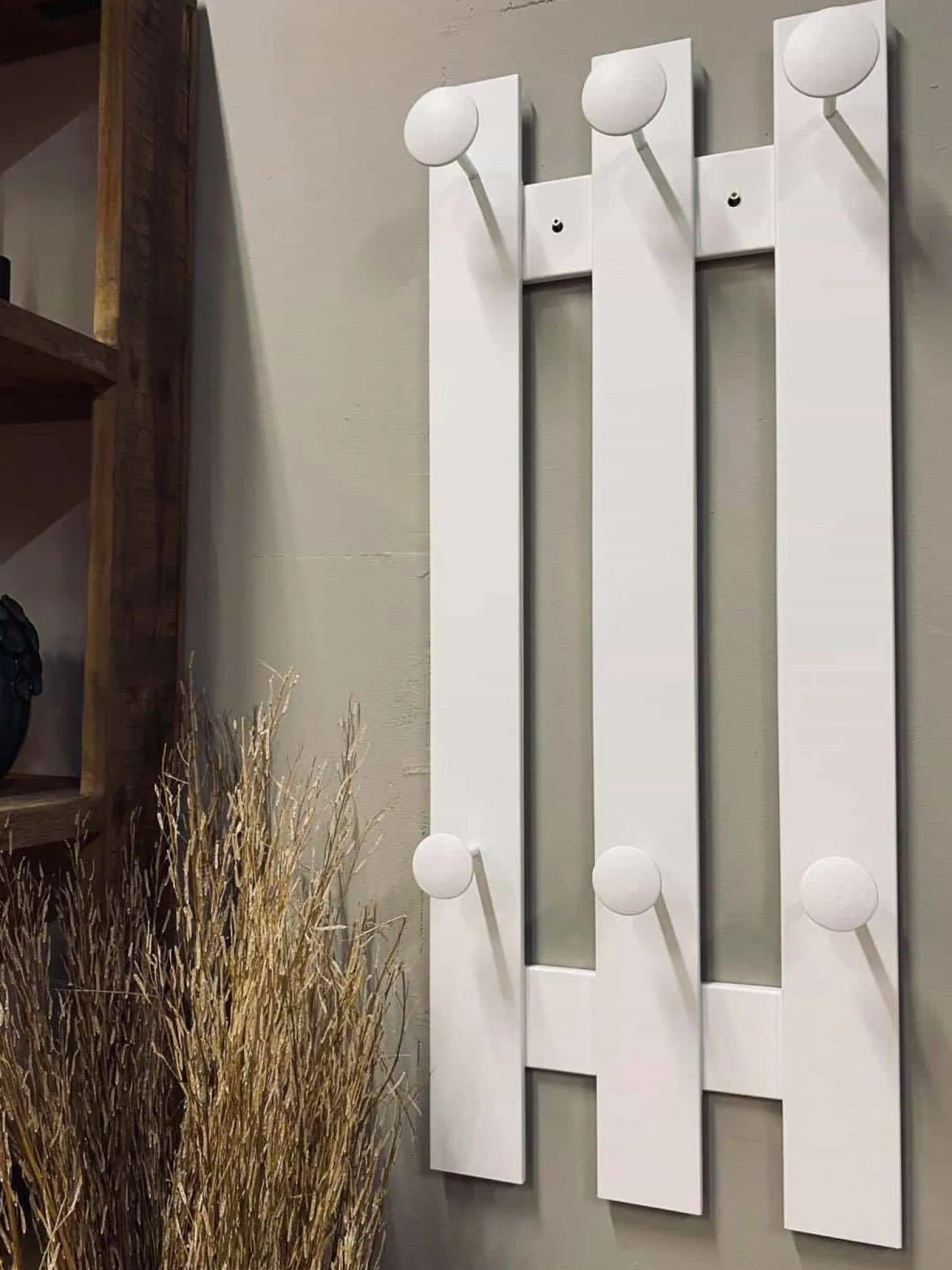 VIAMAJA Luksus Knagrække – Hvid