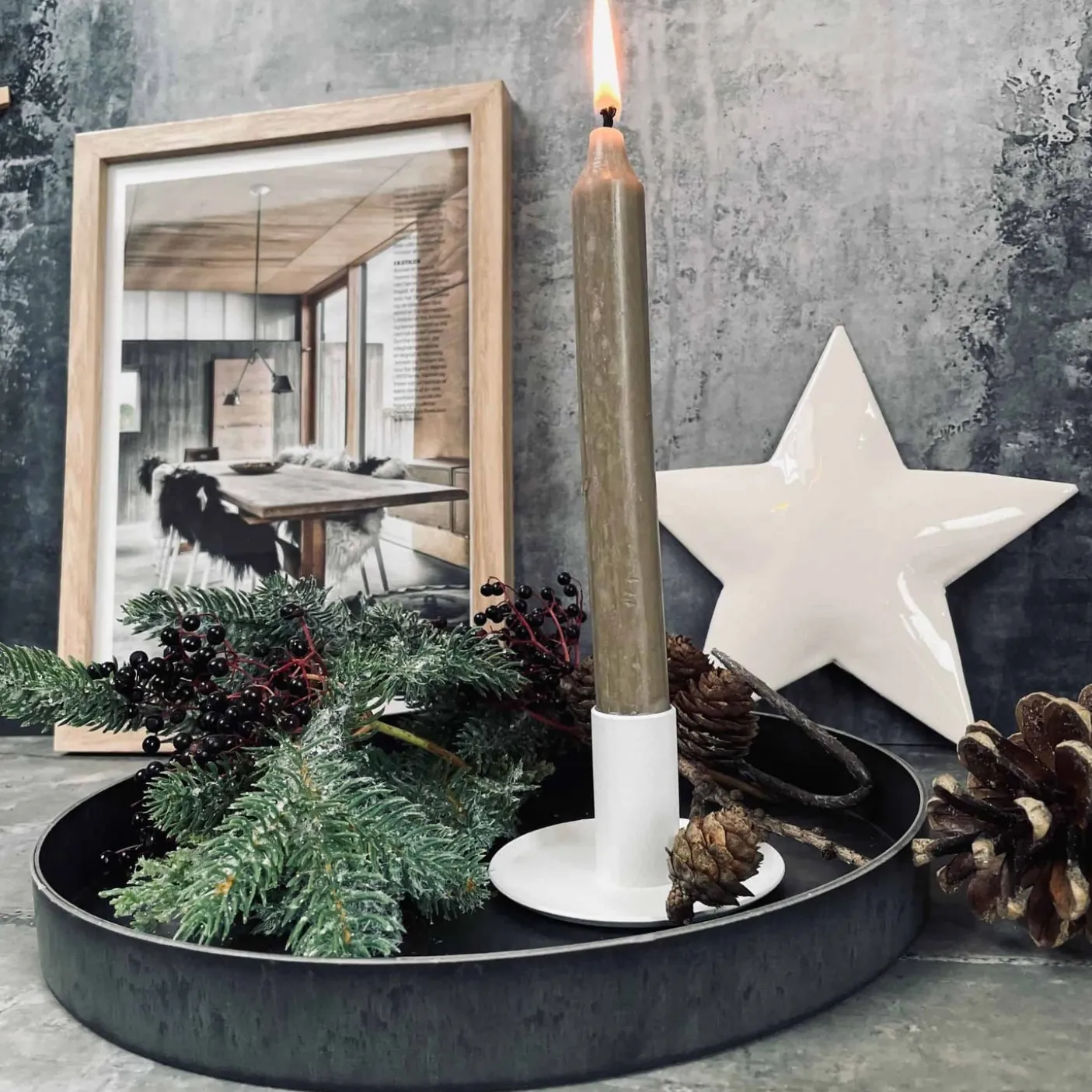 VIAMAJA No.4 lysestage – Hvid