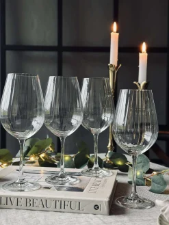 Vinglas hvidvin CRYSTAL - Sæt med 4 stk.