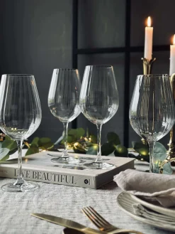 Vinglas hvidvin CRYSTAL - Sæt med 4 stk.