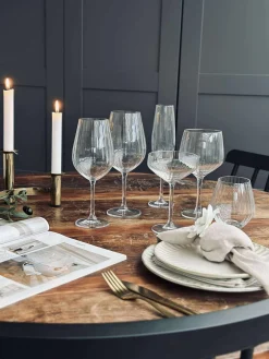 Vinglas hvidvin CRYSTAL - Sæt med 4 stk.